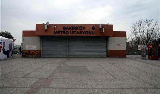 Yoğun güvenlik önlemleri... Bakırköy metrosu kapatıldı!