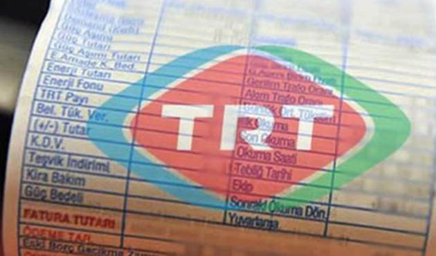 Elektrik faturalarından TRT payı kalkıyor