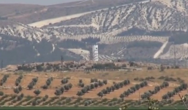 Suriye sınırına 25 metrelik dev kuleler...