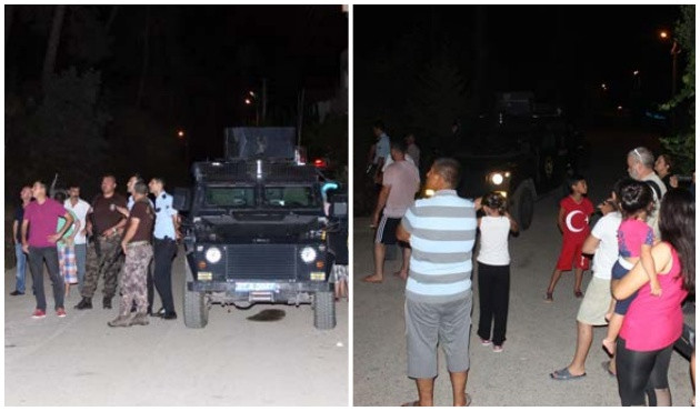 Antalya'da polisi alarma geçiren şüpheli ışıklar!