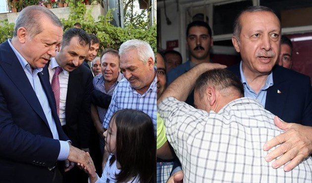 Cumhurbaşkanı Erdoğan'dan Çatalca'da köy ziyareti...