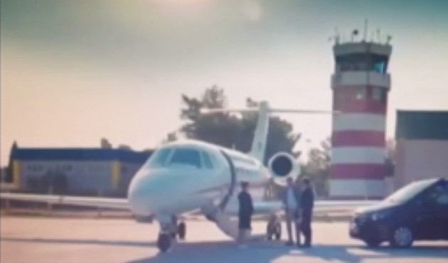 Erkan Petekkaya yeni dizisi için o uçağa binmişti! / VİDEO