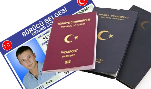 Ehliyet ve pasaport artık emniyetten verilmeyecek!