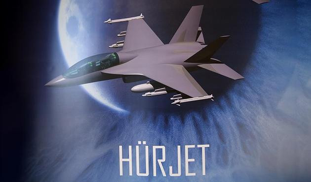Türkiye'nin ilk savaş jeti HÜRJET'in tasarımı ortaya çıktı!