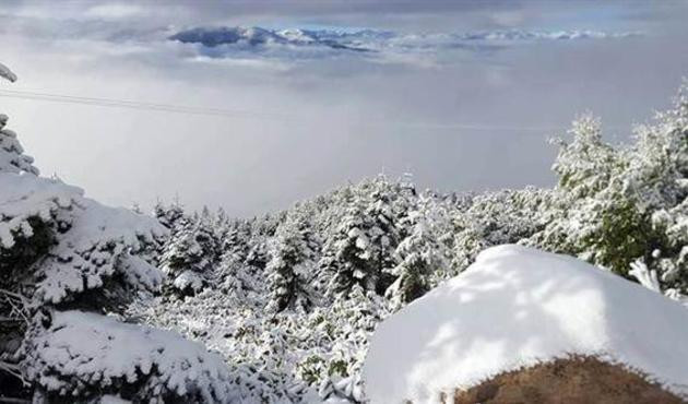 Rize'ye kar, sosyal medyaya da harika fotoğraflar düştü!