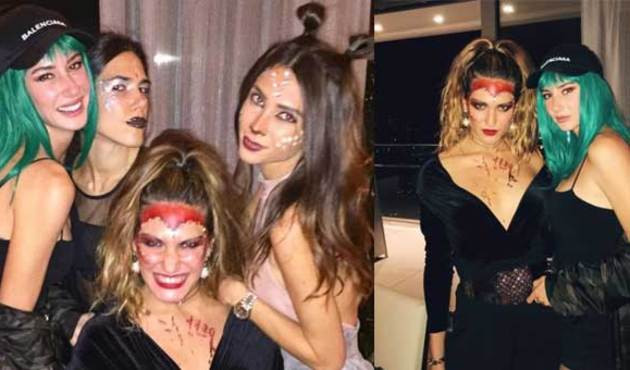 Türk ünlülerin 'Cadılar Bayramı' partilerinden çılgın görüntüler!