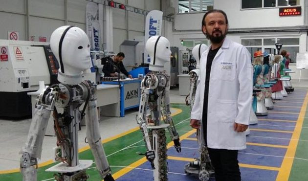 Türkiye'nin ilk insansı robotları bu fabrikada üretilecek!