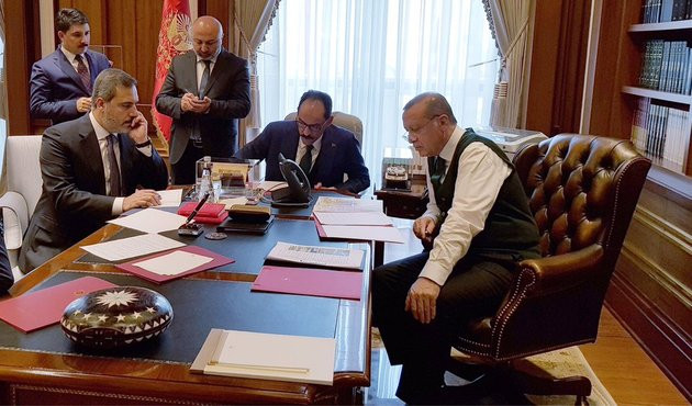 Erdoğan'dan kritik telefon diplomasisi! Rezak, Sibsi ve Ruhani ile görüştü...