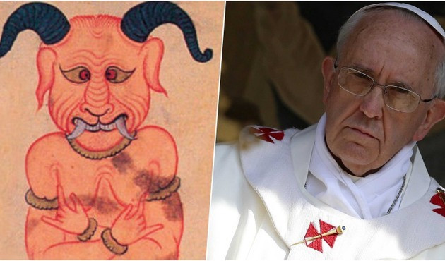 Papa'ya göre "şeytan" gerçek bir kişi ve adı-soyadı var! Şimdi herkes bu soruyu soruyor: Kim bu Şeytan?