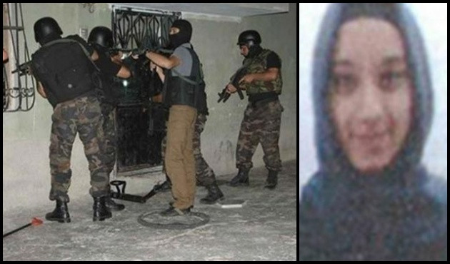 Kırmızı listedeki DEAŞ'lı kadın terörist yakalandı!