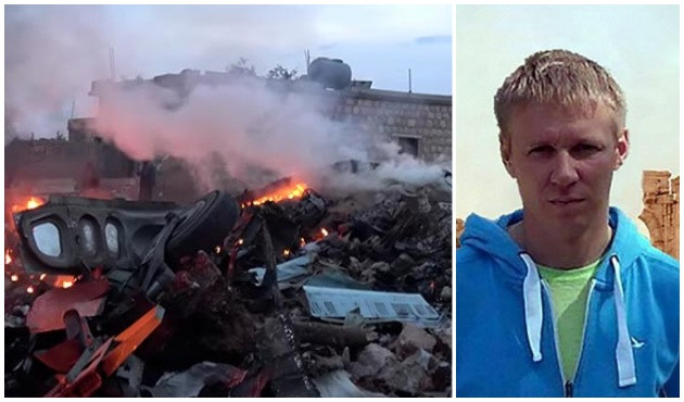 Rus pilot yakalanmamak için el bombası ile intihar etti! / VİDEO
