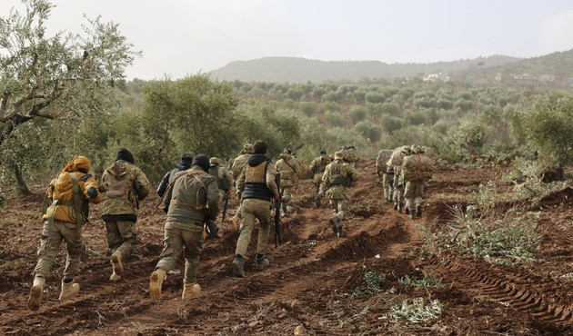 Afrin'de YPG/PKK'lı teröristler zehirli gazla saldırdı...