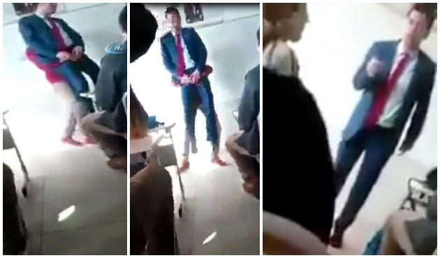 Öğretmenin aşağılandığı skandal görüntülerle ilgili flaş gelişme! / VİDEO