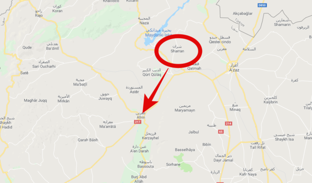 Afrin kıskacı daralıyor! Kritik kasaba da YPG'den alındı...