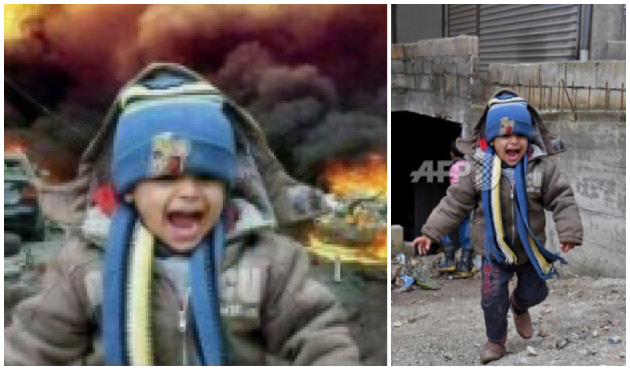Afrin'de soykırım yapılıyor yalanı için o İngiliz çocuğu kullandılar!