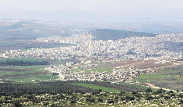 YPG'nin Afrin'deki kademeli savunma hattının haritası çıkartıldı...