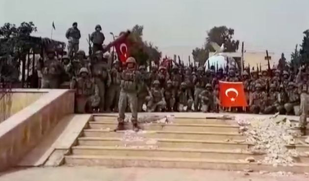 Afrin'i "komando andı" ile inlettiler! / VİDEO