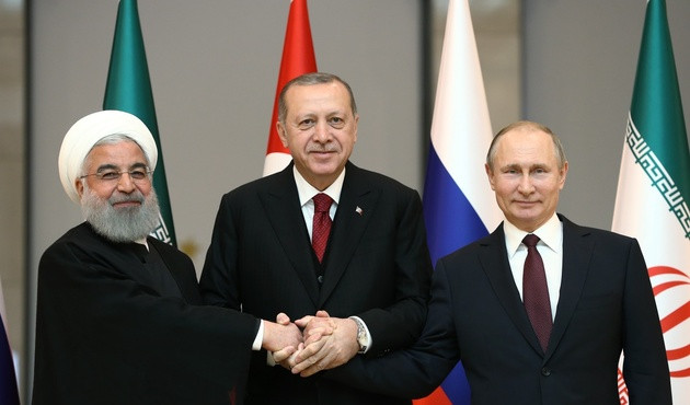 Erdoğan-Putin-Ruhani zirvesinden tarihi bildiri çıktı!
