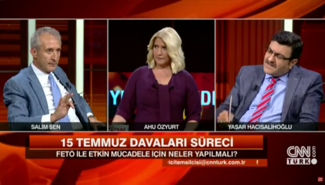 CNN Türk canlı yayınında ortalık karıştı! 'Sen kripto FETÖ'cü müsün?'