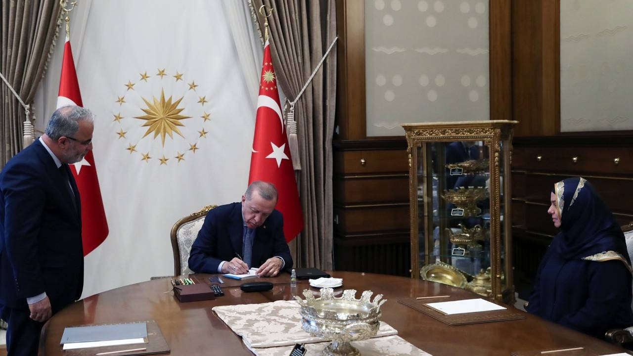 Erdoğan'dan Diyanet Vakfı'na kurban bağışı