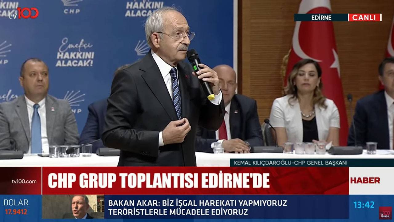 CHP Genel Başkanı Kemal Kılıçdaroğlu: Ayçiçeği alım fiyatının kilosu 16 lira olmalı