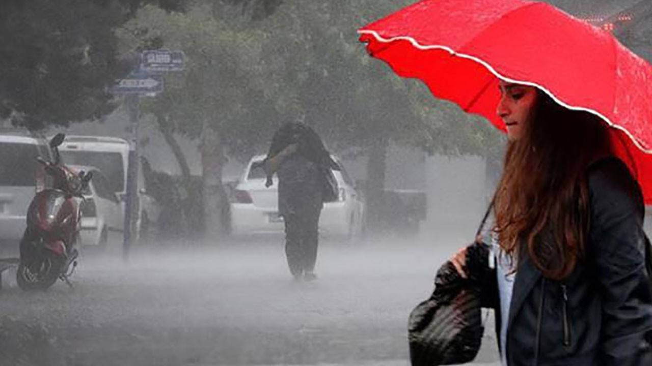 Meteoroloji'den son dakika uyarısı!  İstanbul dahil saat verdi il il sağanak yağış uyarısı yaptı