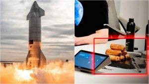Musk, Mars roketinin ısı kalkanını ‘servis tabağı’ olarak kullandı