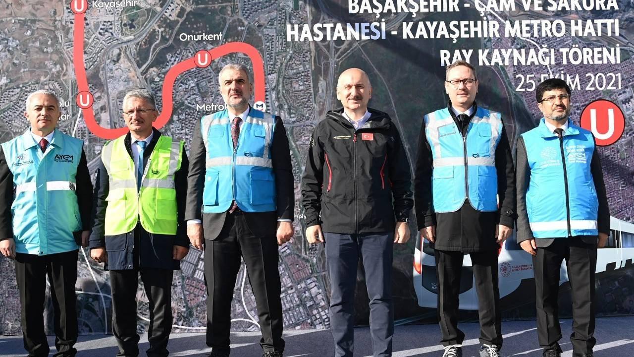 Başakşehir-Kayaşehir metro hattında flaş gelişme! Ulaştırma ve Altyapı Bakanlığı tamamlayacak
