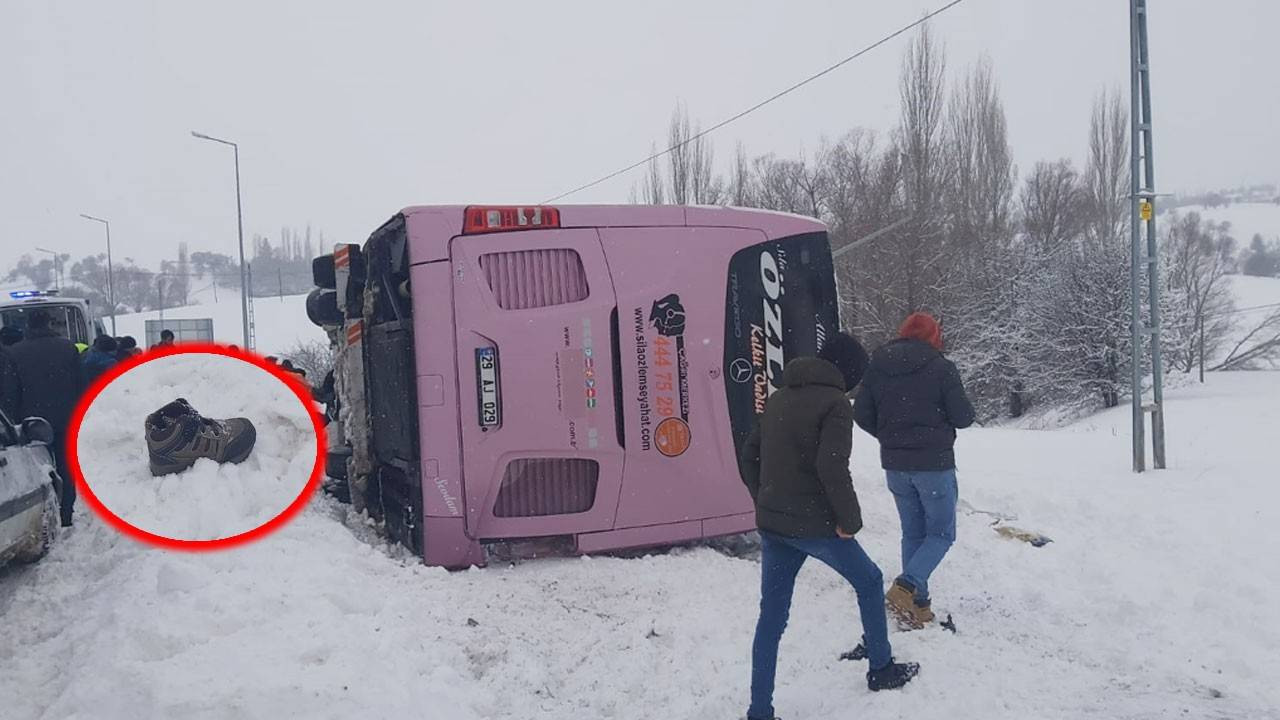 Giresun'da yolcu otobüsü devrildi: Yaralılar var!