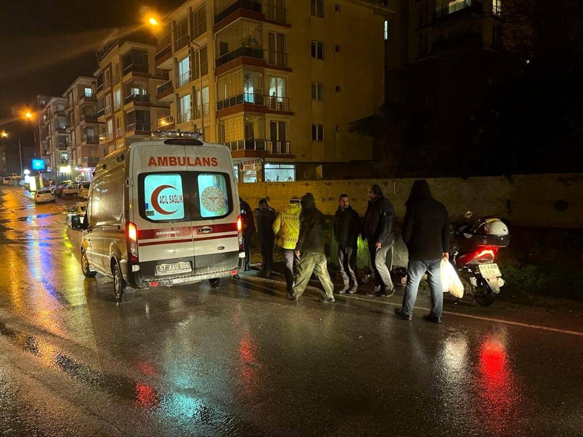 Son dakika haber: Sinop'ta trafik kazası: 1 yaralı